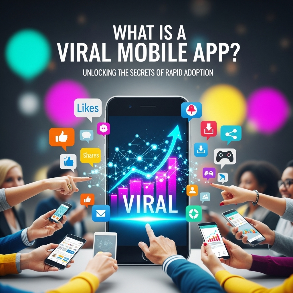 What is a viral mobile app?